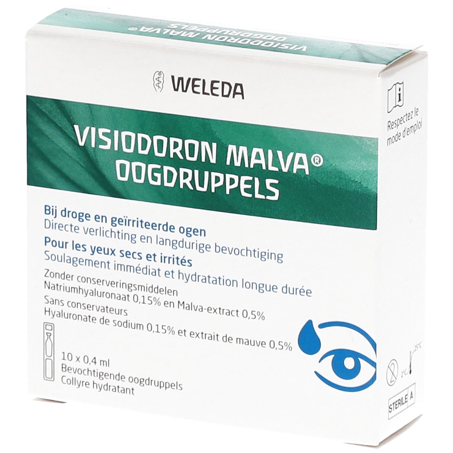 Weleda Visiodoron Malva Gocce Per Gli Occhi