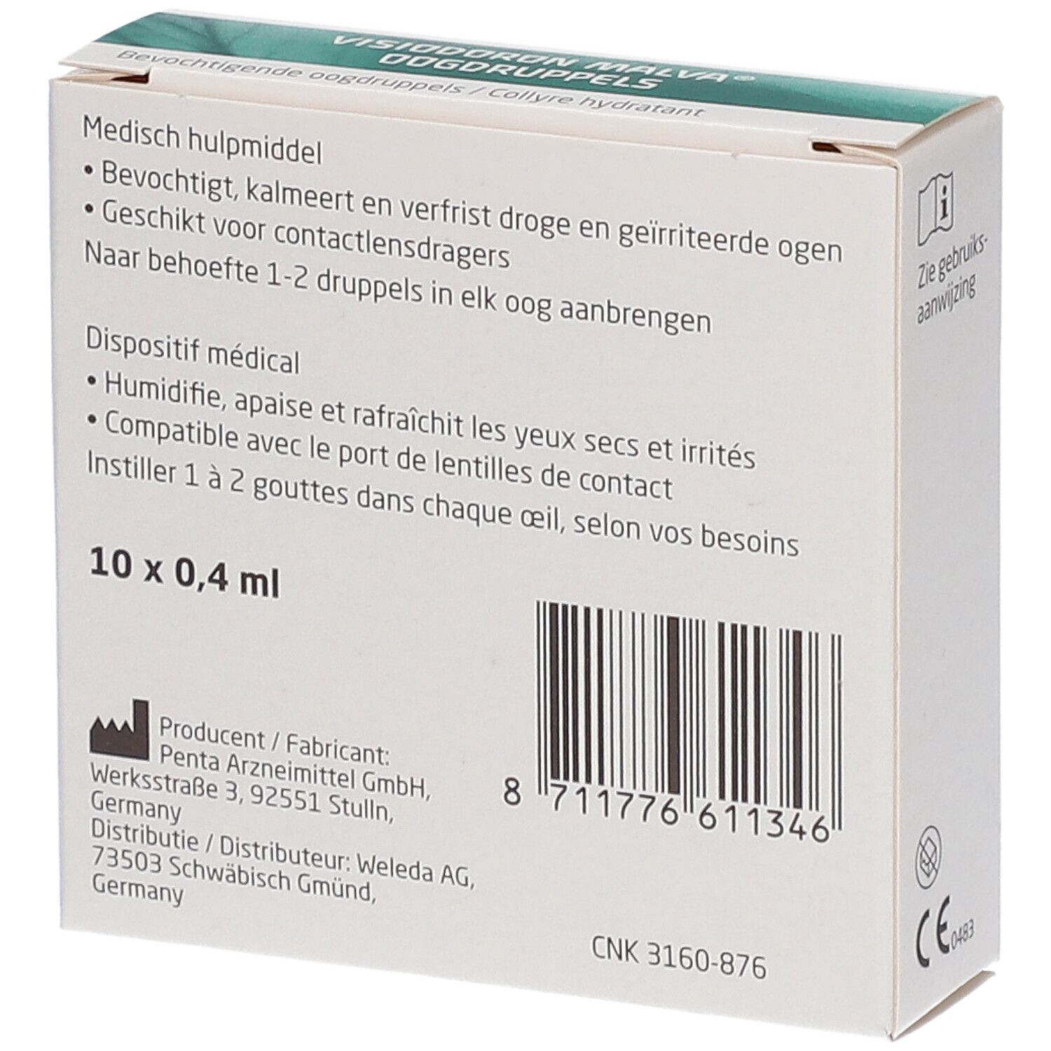 Weleda Visiodoron Malva Gocce Per Gli Occhi