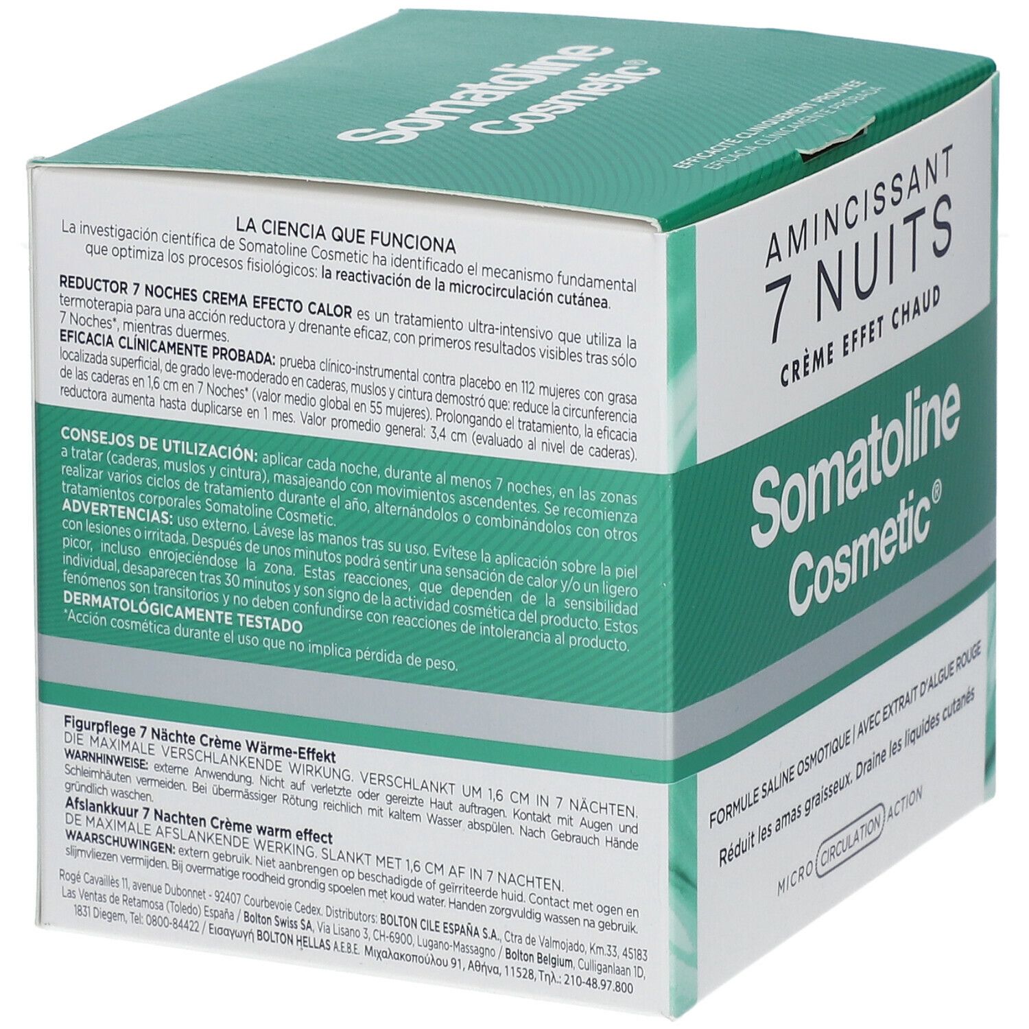 Somatoline Cosmetic® Amincissant 7 Nuits Effet Chaud