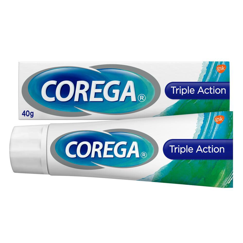 COREGA® Triple Action Crema per Protesi Dentarie