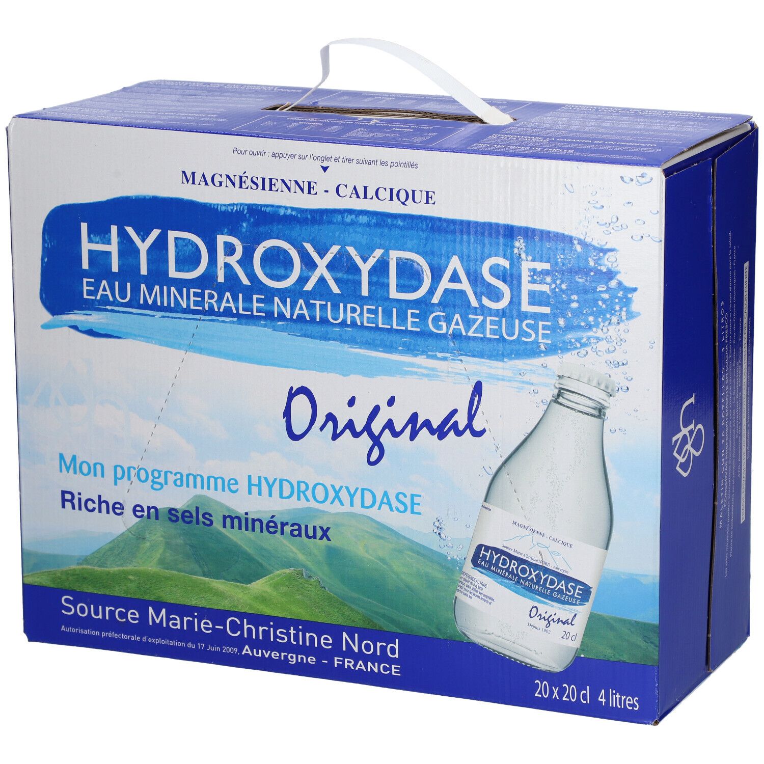 ydroxydase Carbonated Mineral Water