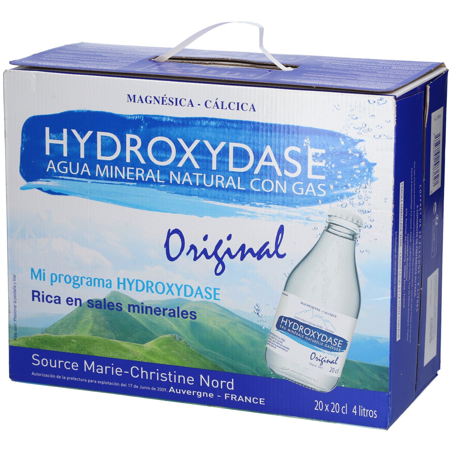 ydroxydase Carbonated Mineral Water