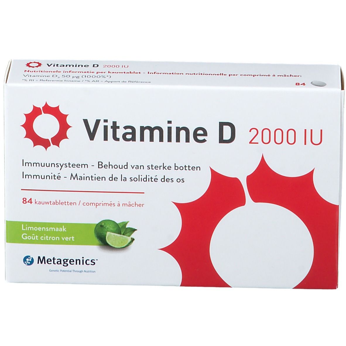 Metagenics™Vitamina D 2000 U.I.