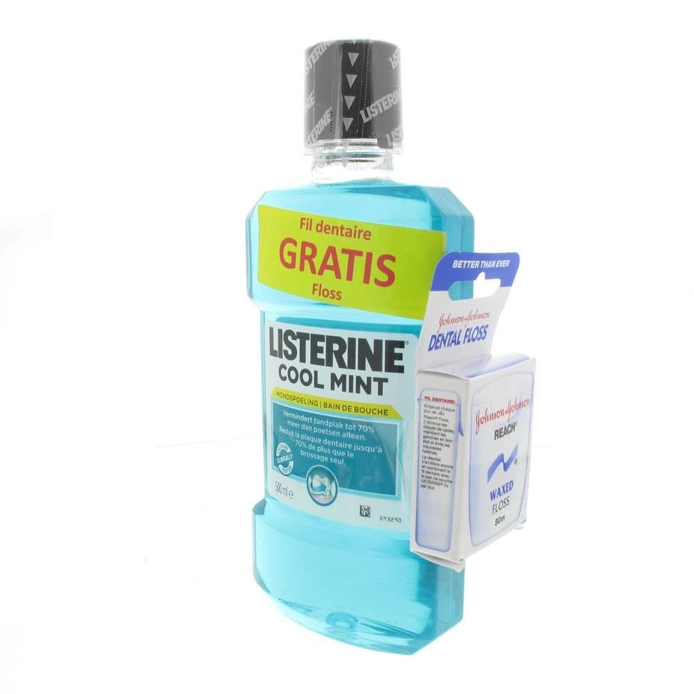Listerine Coolmint + FREE  Dental Floss