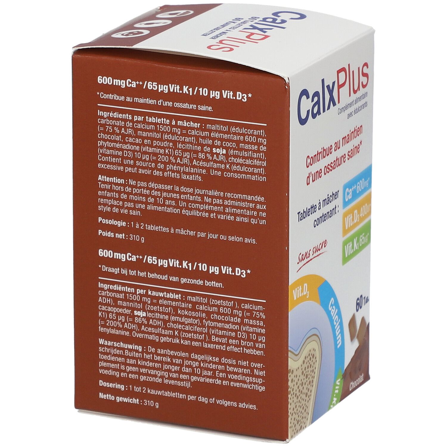Calx-Plus Chocolat Without Sugar