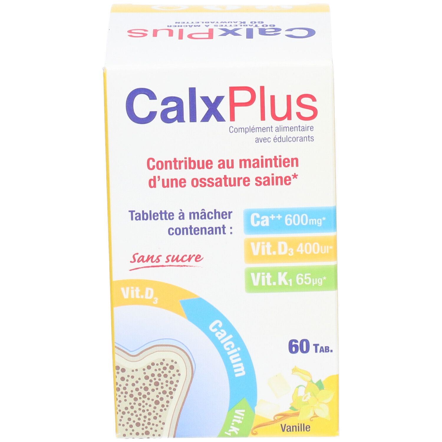 Calx-Plus Vanille Without Sugar