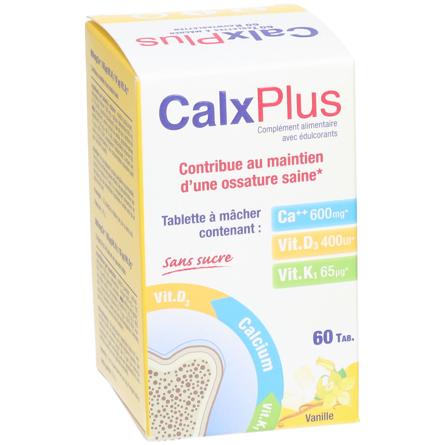 Calx-Plus Vanille Without Sugar