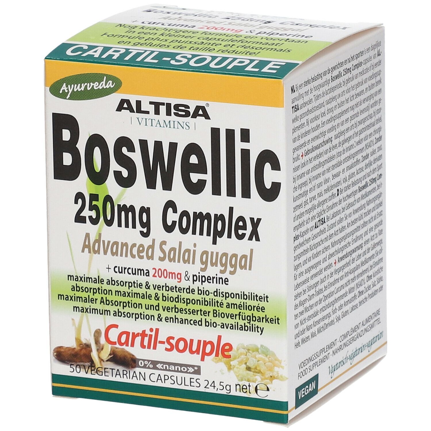Altisa Boswellic Extract 250mg