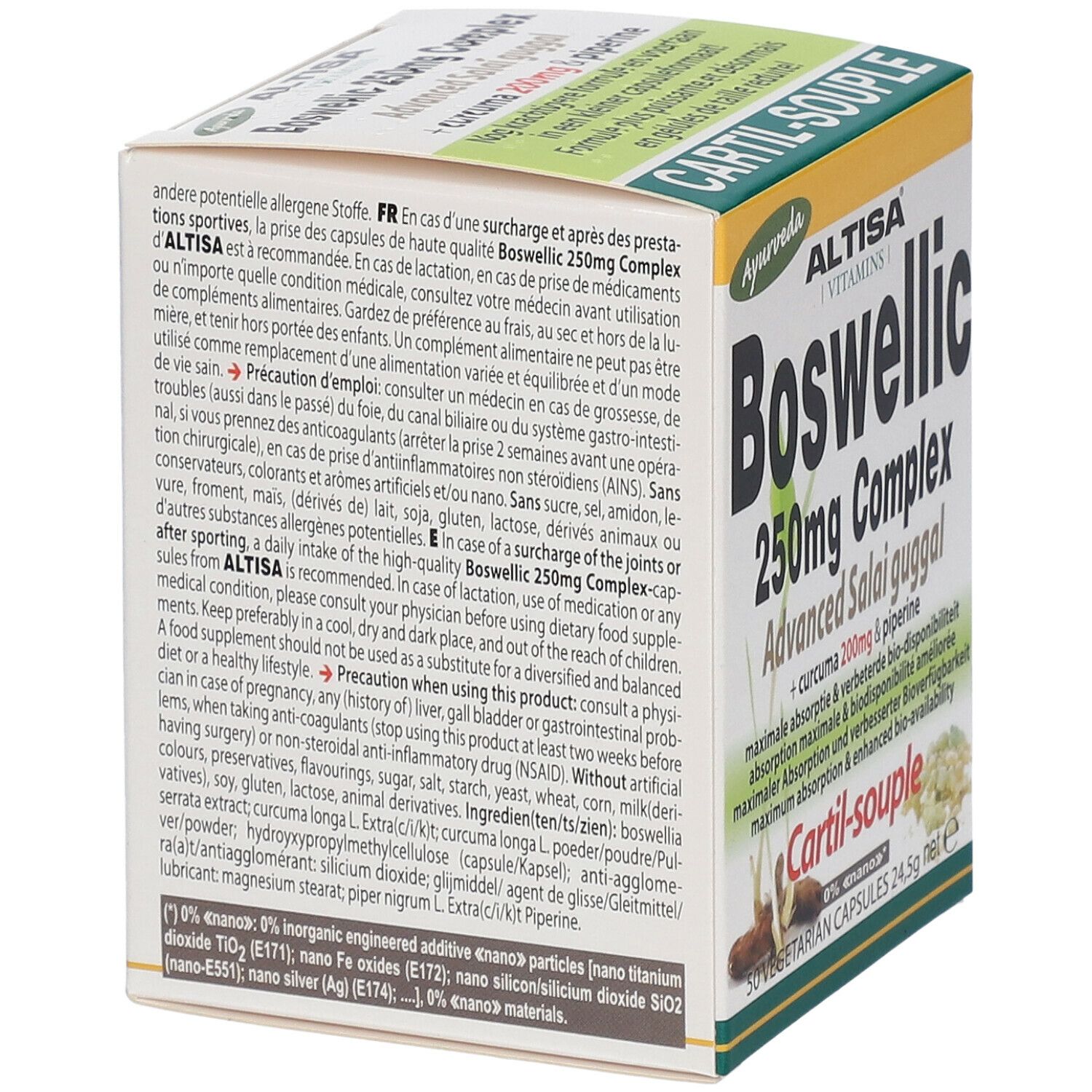 Altisa Boswellic Extract 250mg