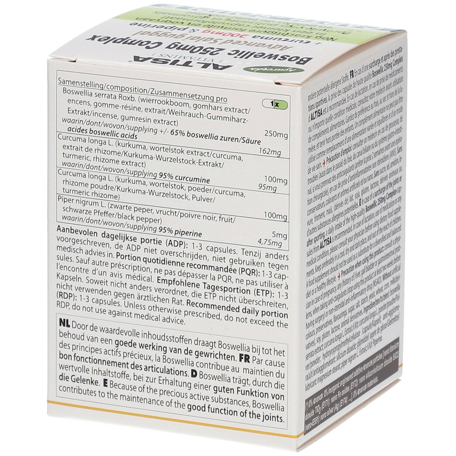 Altisa Boswellic Extract 250mg