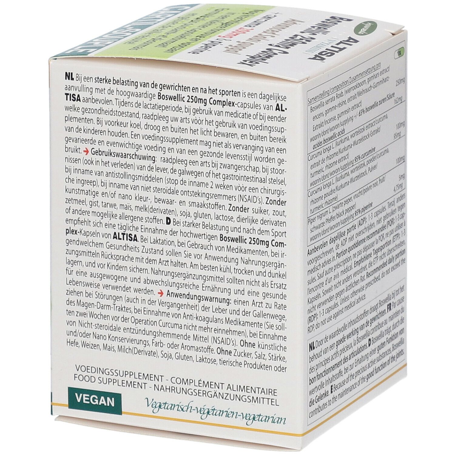 Altisa Boswellic Extract 250mg
