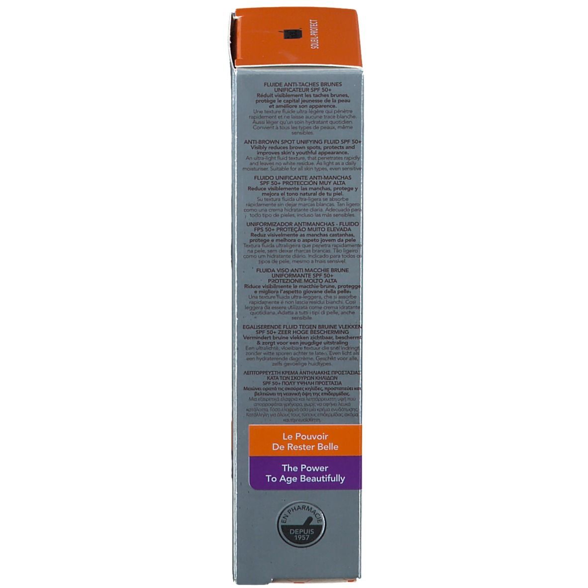 ROC® Soleil Protect Viso Fluida Anti Macchie Brune Uniformante SPF 50+