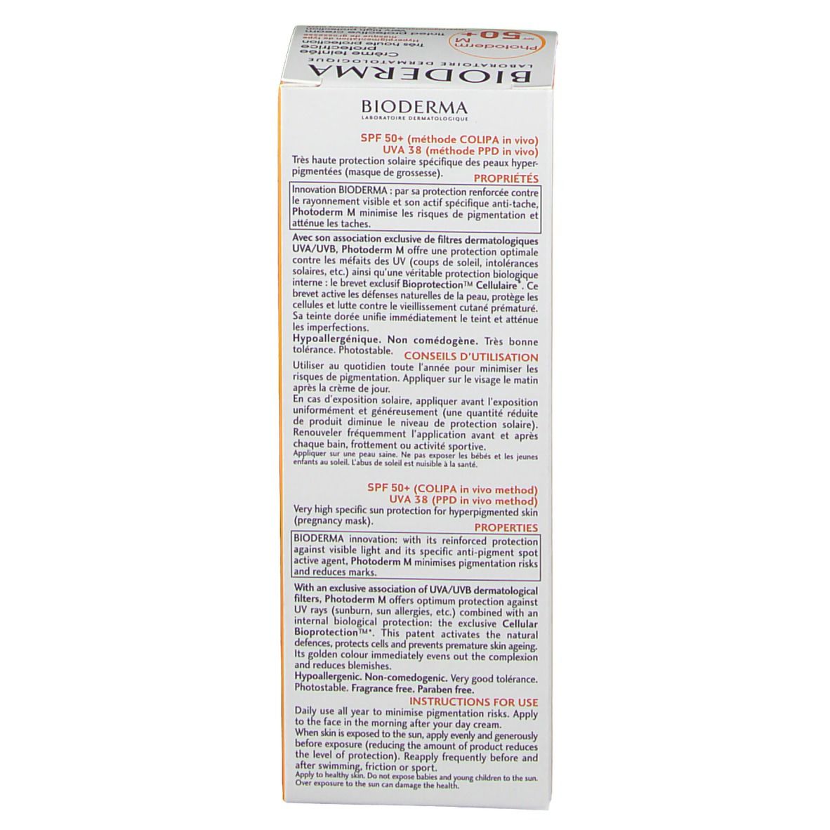 BIODERMA Photoderm M SPF 50+ Teinte Dorée