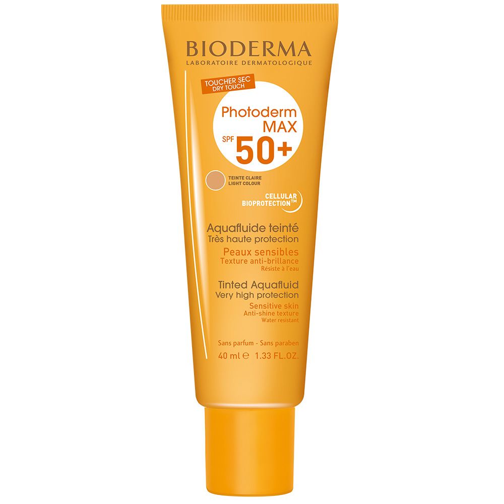 BIODERMA Photoderm Max SPF50+ Aquafluide Colorito Chiaro