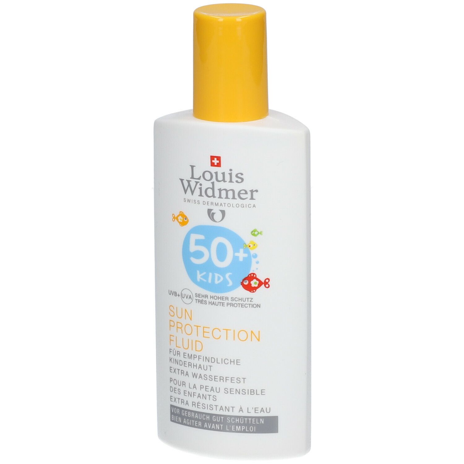 Louis Widmer Kids Sun Protection SPF50 Fluid Without Perfume