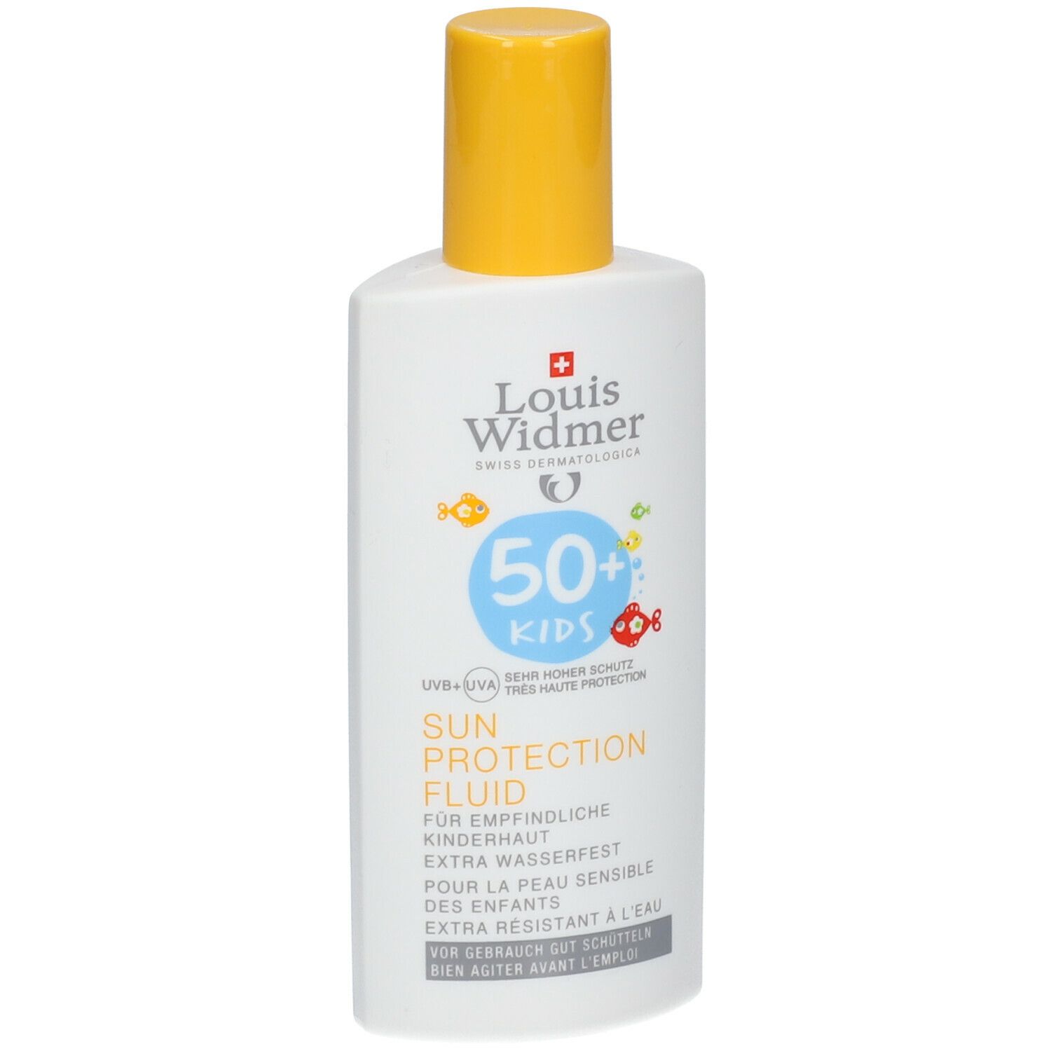 Louis Widmer Kids Sun Protection SPF50 Fluid Without Perfume