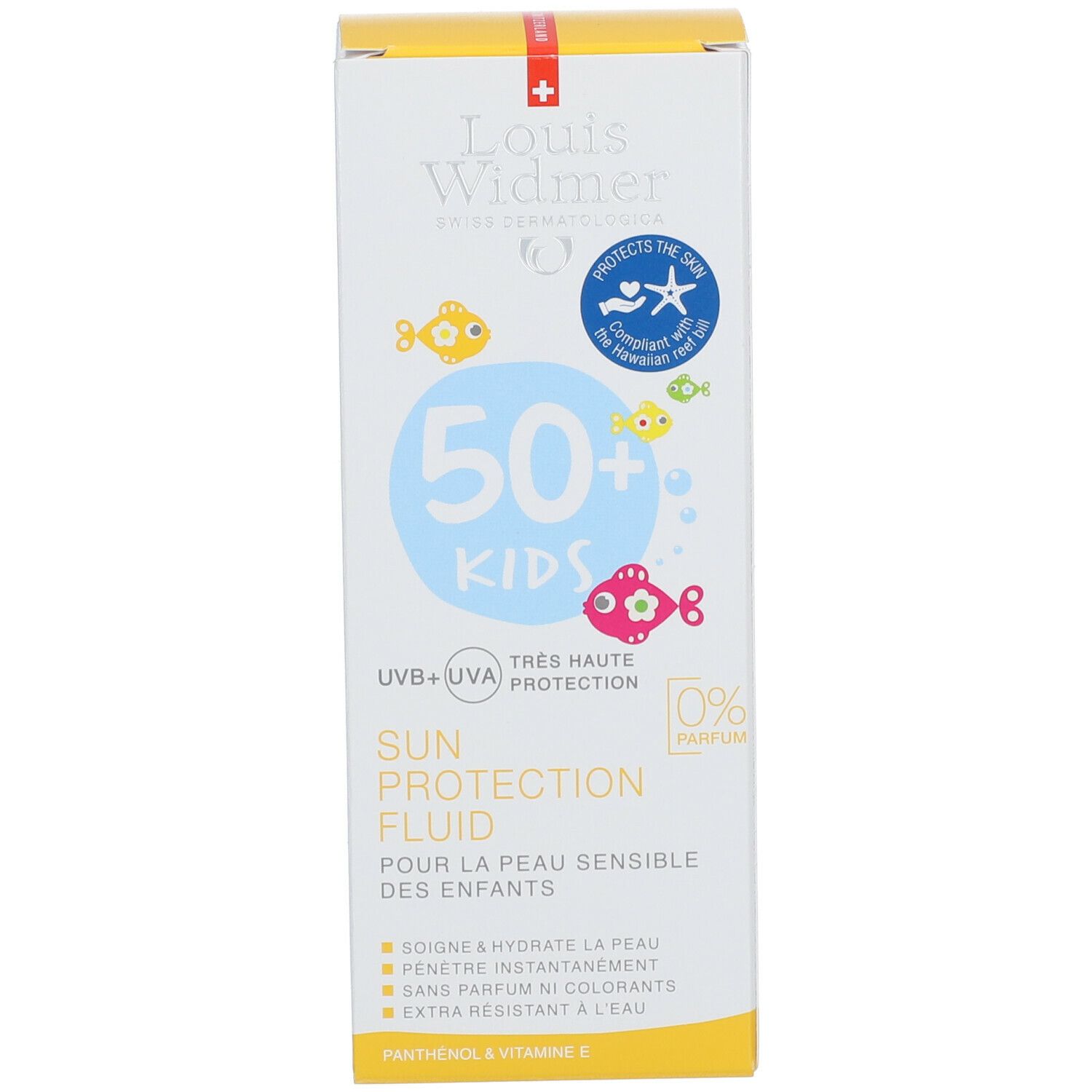 Louis Widmer Kids Sun Protection SPF50 Fluid Without Perfume