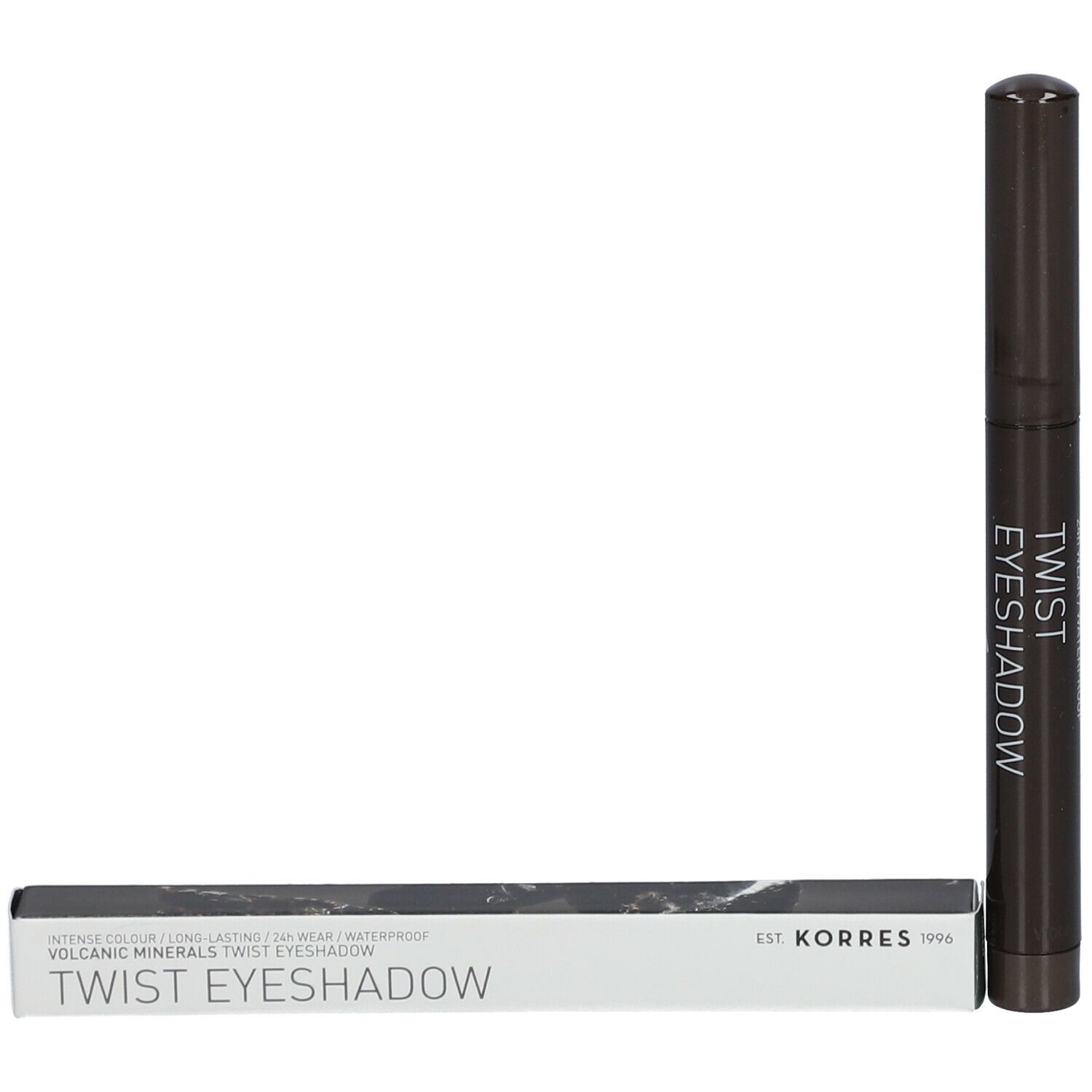 Korres Eyeshadow Twist Black Volcanic Minerals 46 Olive Green