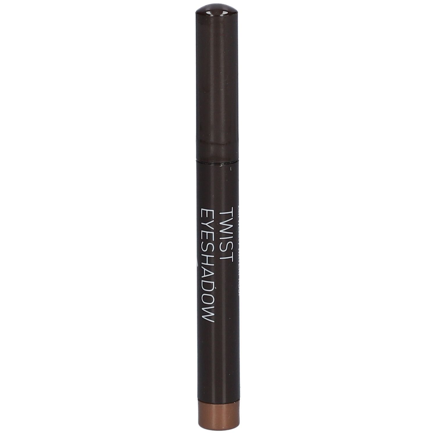 Matita ombretto marrone. Scritta: Twist Eyeshadow.