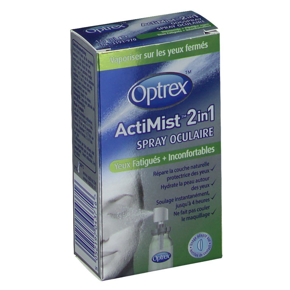 Optrex ActiMist SPRAY 2in1 per occhi Stanchi e Arrossati