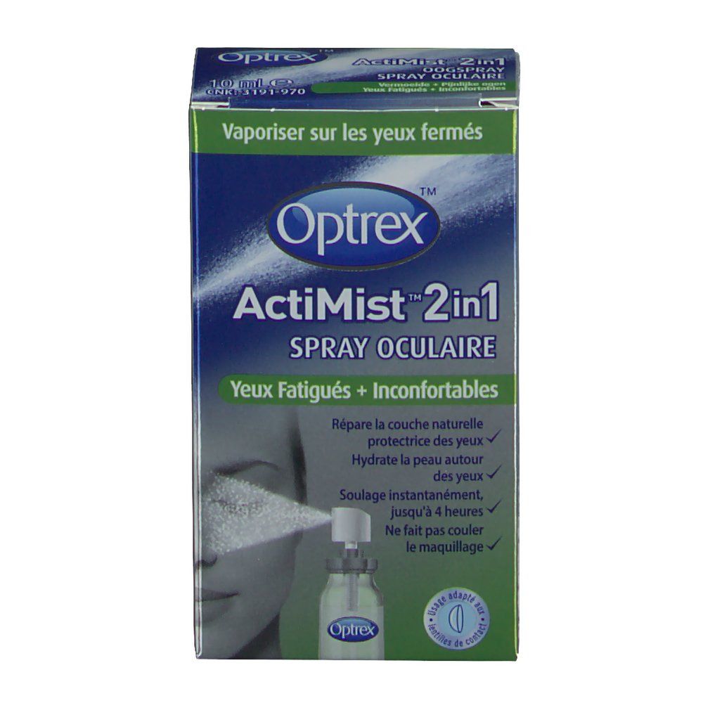 Optrex ActiMist SPRAY 2in1 per occhi Stanchi e Arrossati