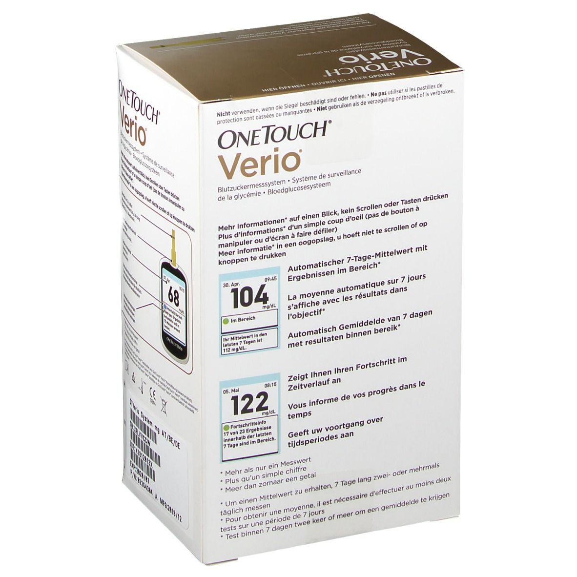 OneTouch® Verio® mg/dl