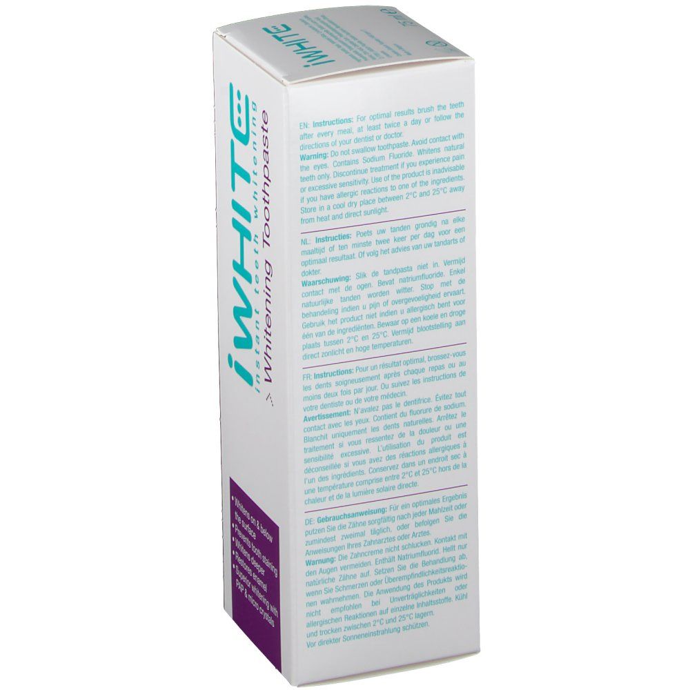 iWHITE Instant Whitening Dentifricio