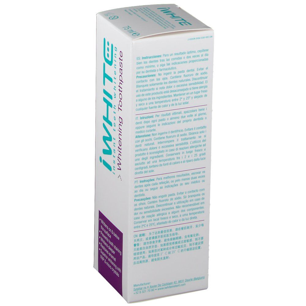 iWHITE Instant Whitening Dentifricio