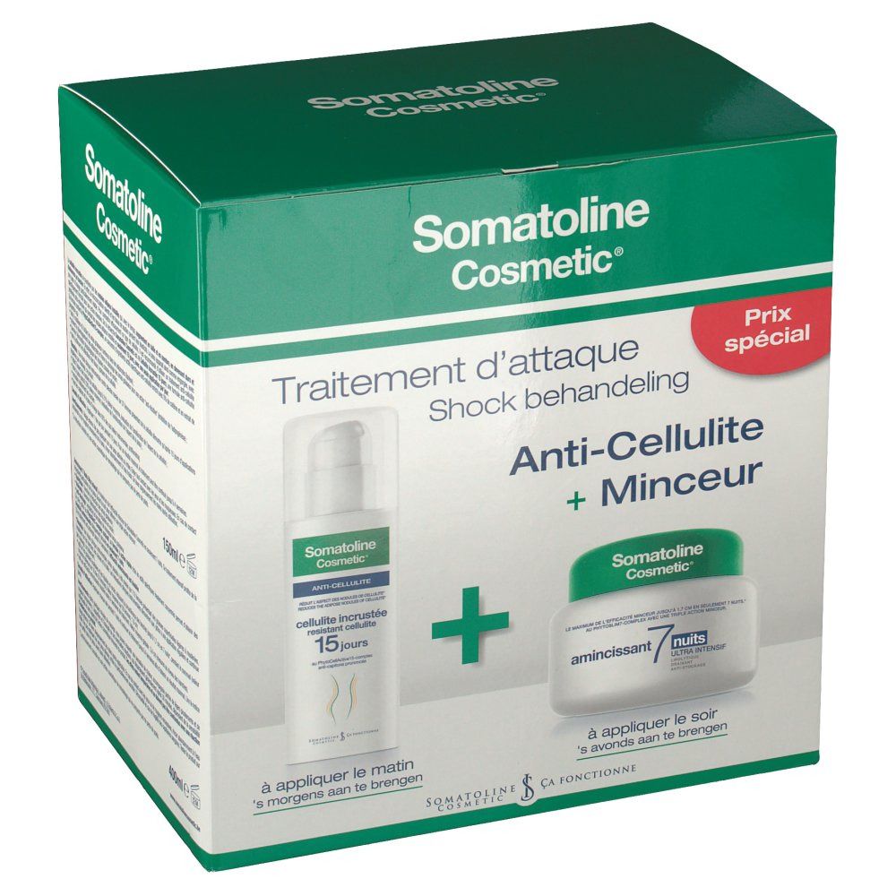 Somatoline Cosmetic Night 7 + Advanced Cellulitis Duo