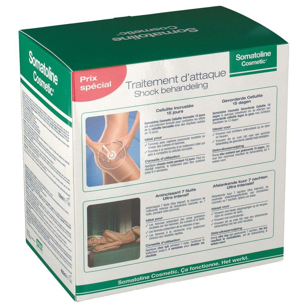 Somatoline Cosmetic Night 7 + Advanced Cellulitis Duo