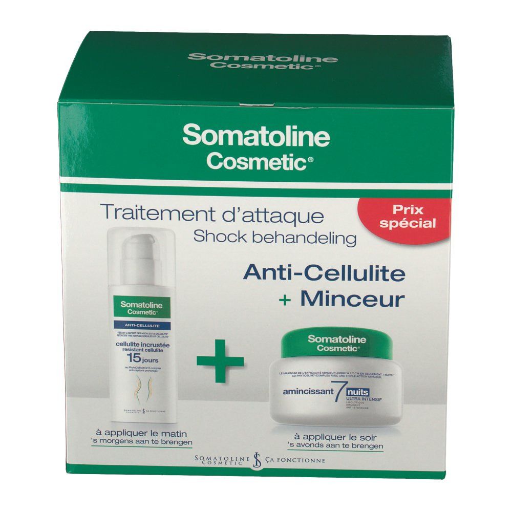 Somatoline Cosmetic Night 7 + Advanced Cellulitis Duo