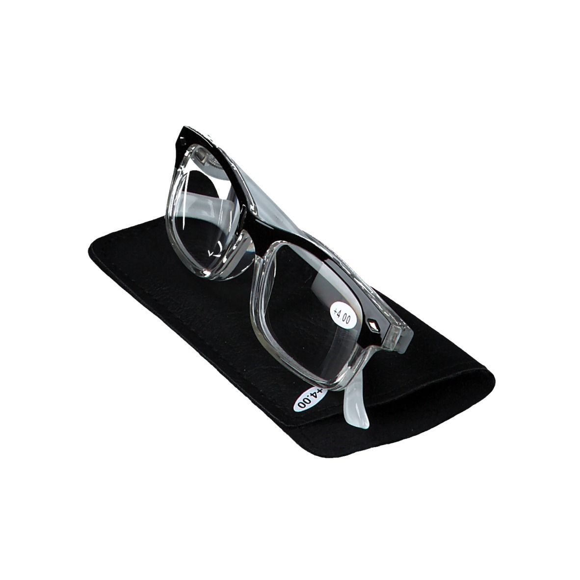 Pharma Glasses Reading Glasses Grey +4
