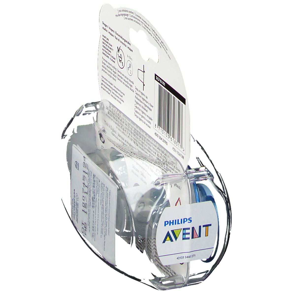 Avent Dummy Mini Boys 0-2m Duopack