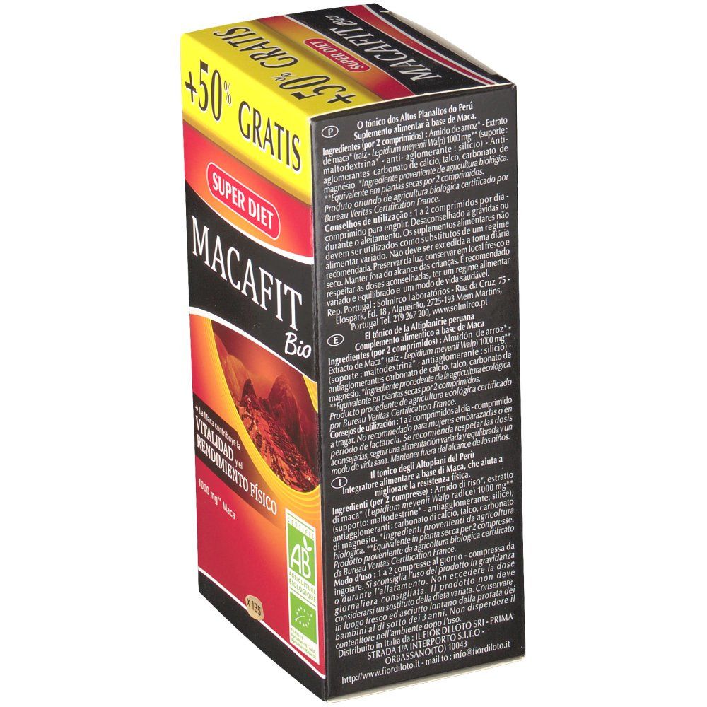 Macafit Bio + 45 Compresse GRATIS