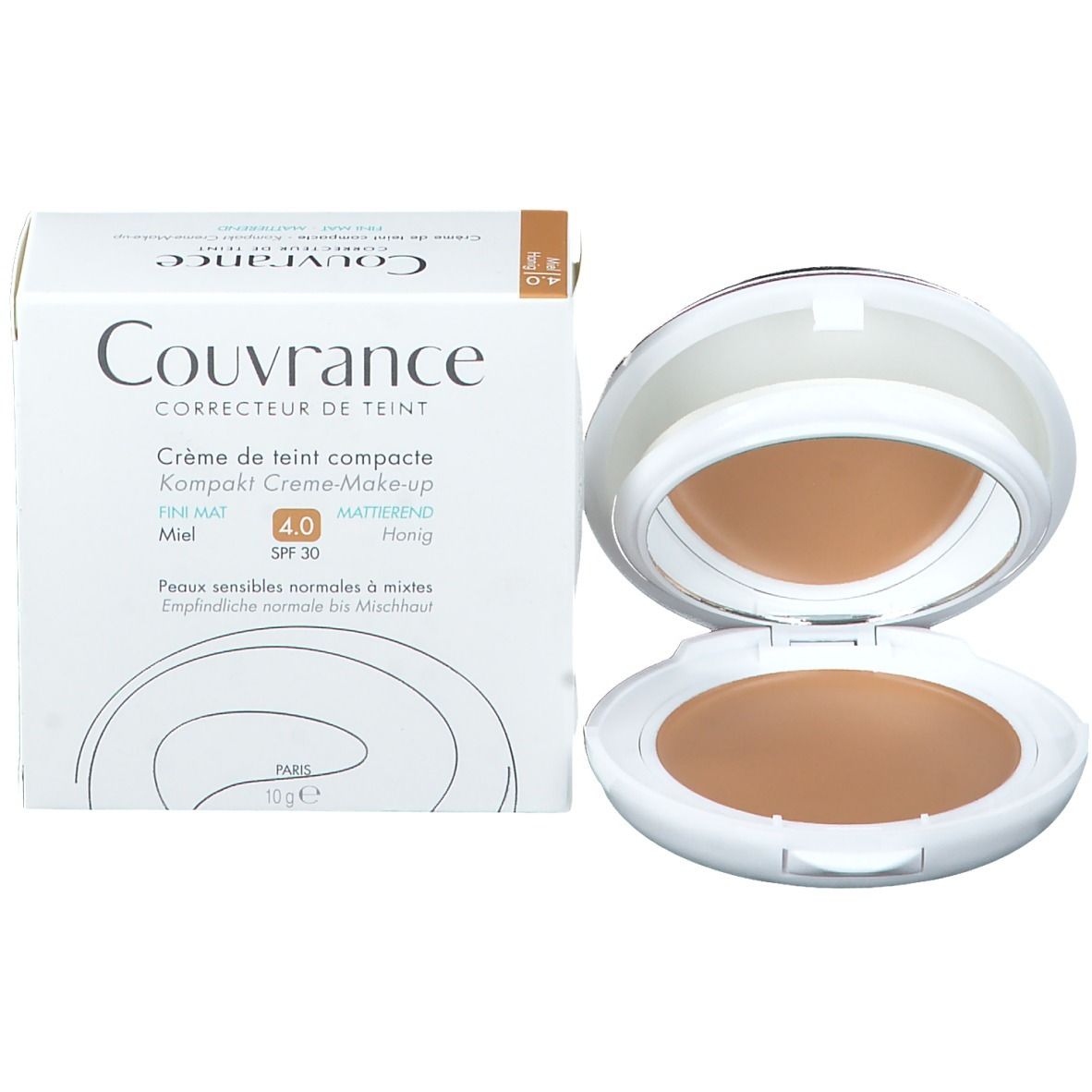Avène Couvrance Crema Compatta Colorata 04 Miele