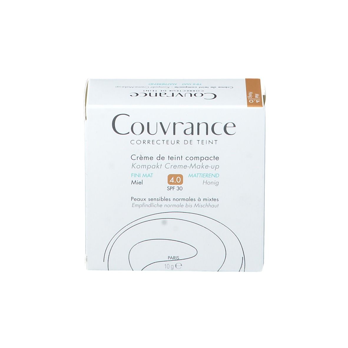 Avène Couvrance Crema Compatta Colorata 04 Miele
