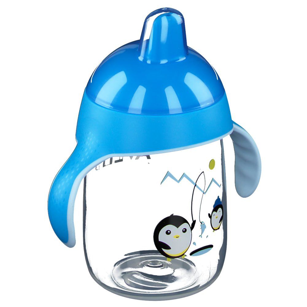 Avent Trink Cup Anti-Leak Pinguin Blue +18m