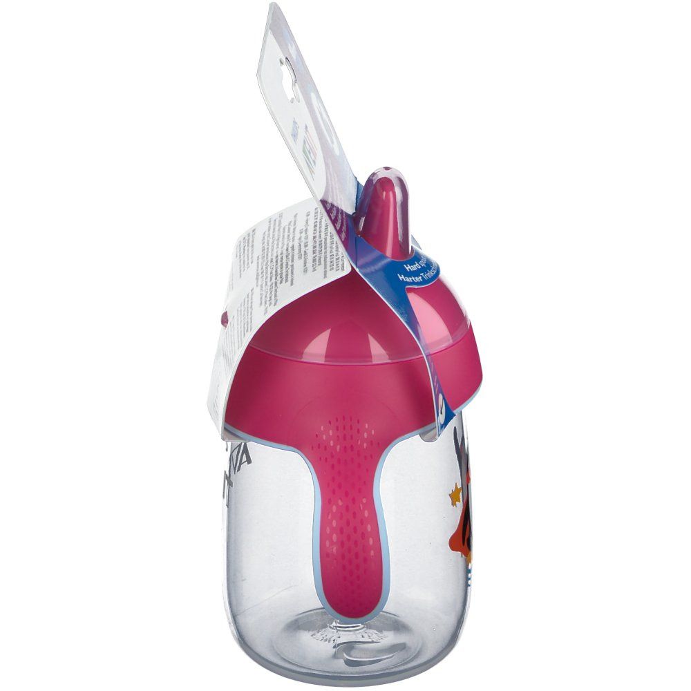 Avent Trink Cup Anti-Leak Pinguin Pink +18m