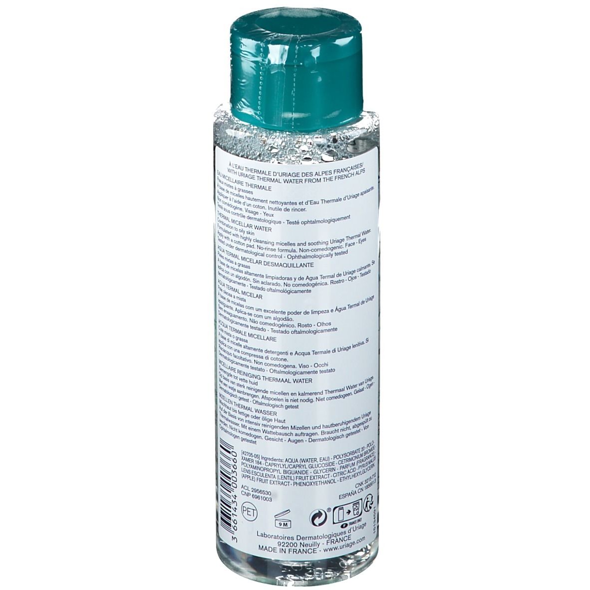 Uriage Micellar Water Oily & Mixed Skin
