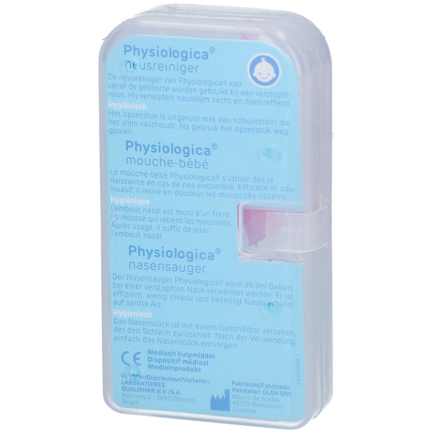 Physiologica Nose Cleaner Baby Pink