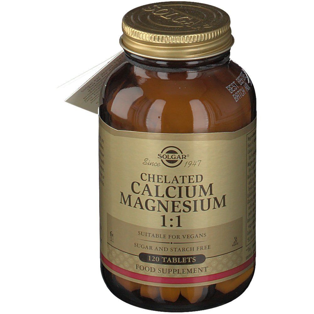 SOLGAR® Chelated Calcium Magnesium