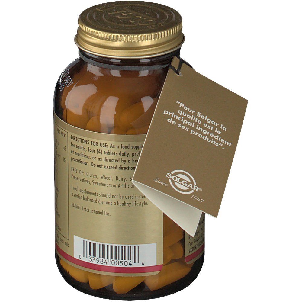 SOLGAR® Chelated Calcium Magnesium