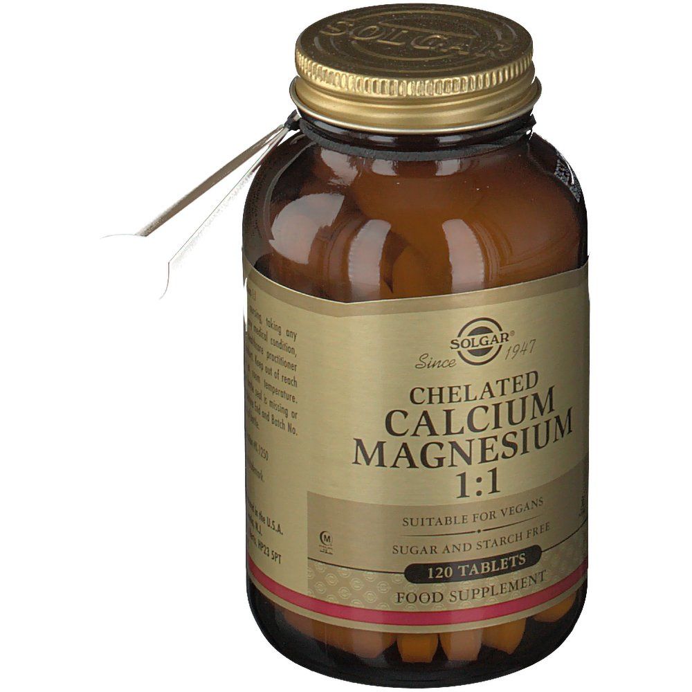 SOLGAR® Chelated Calcium Magnesium