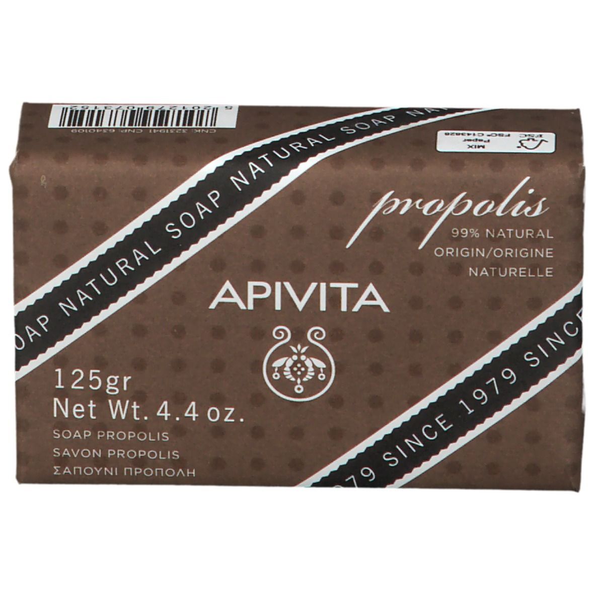 Sapone API VITA alla propoli, 125g. Prodotto naturale.