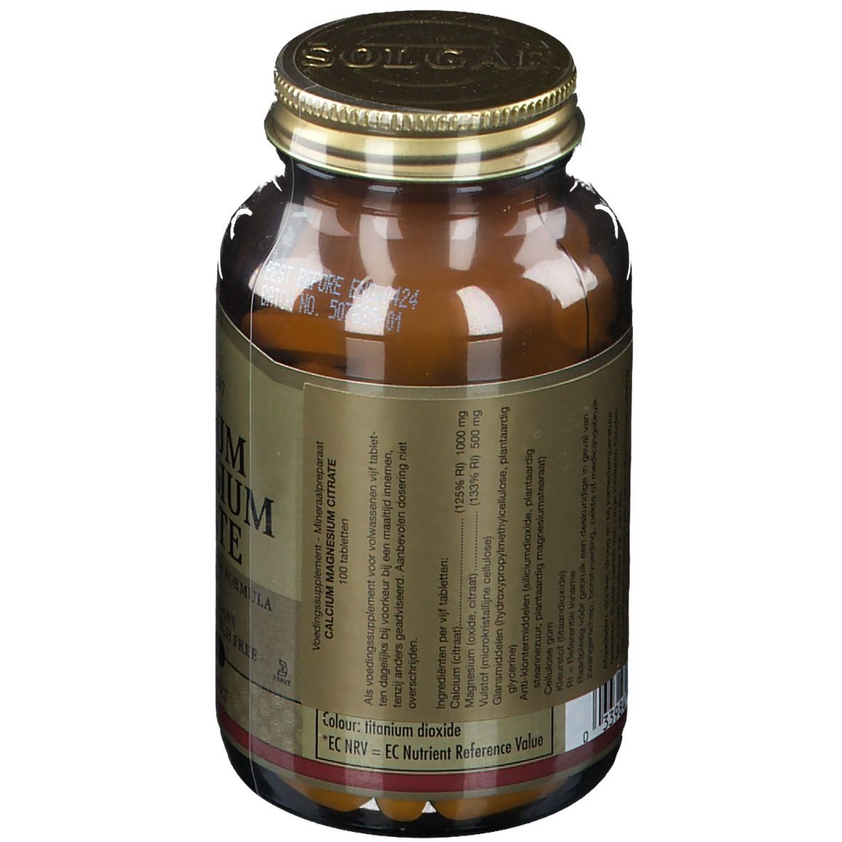 SOLGAR® Calcium Magnesium Citrate