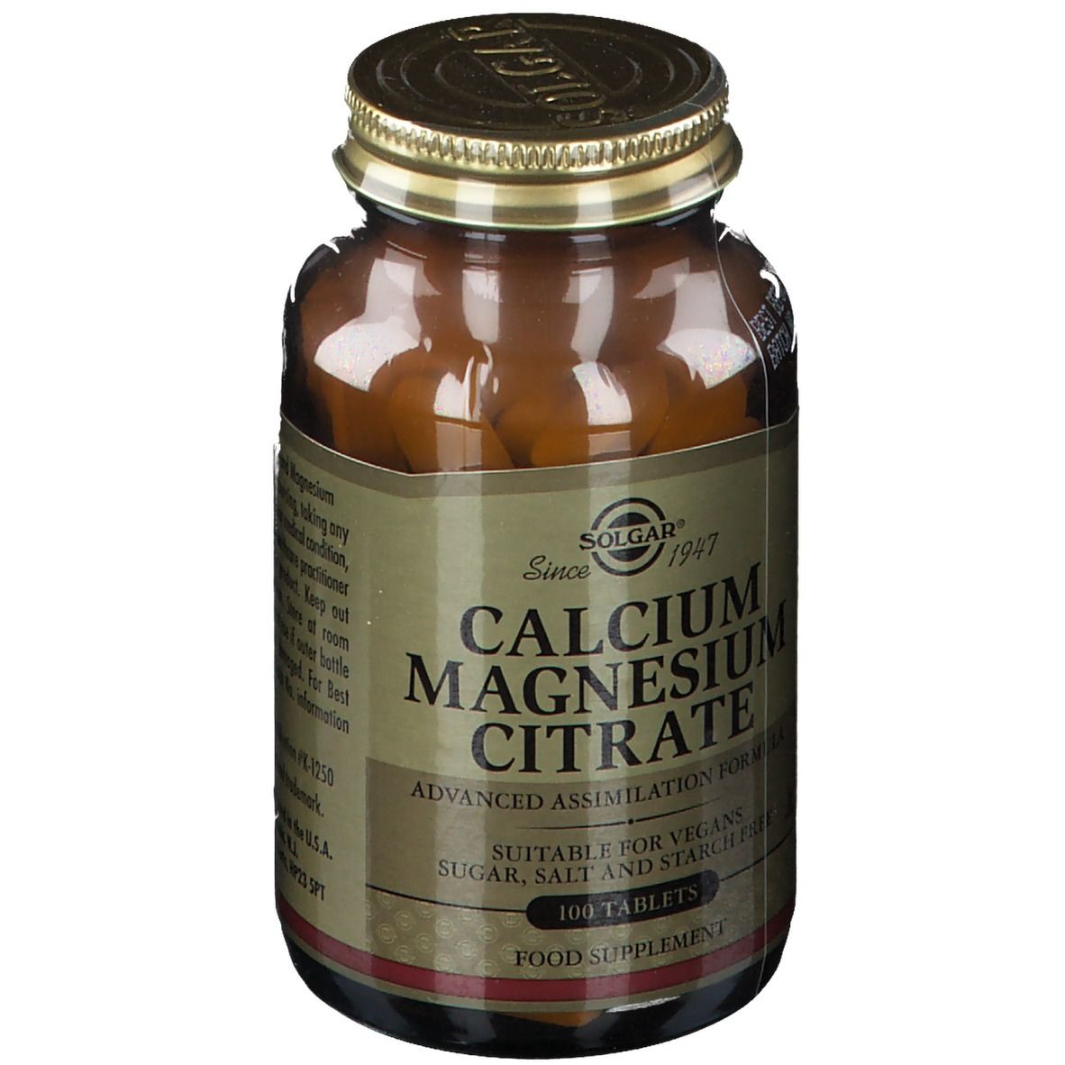 SOLGAR® Calcium Magnesium Citrate