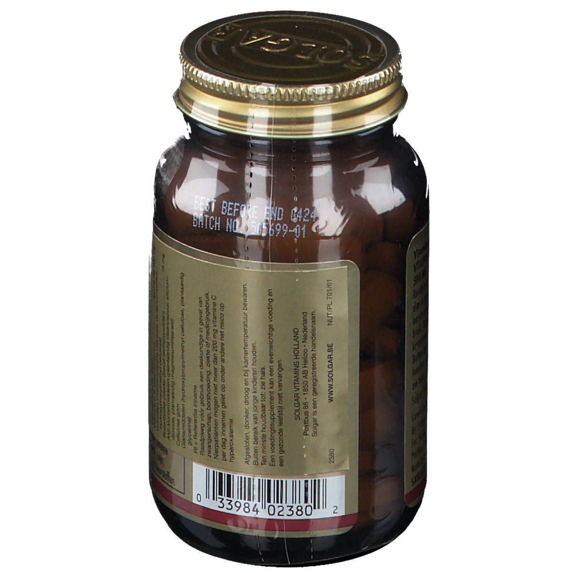 SOLGAR® Vitamin C With Rose 500Mg