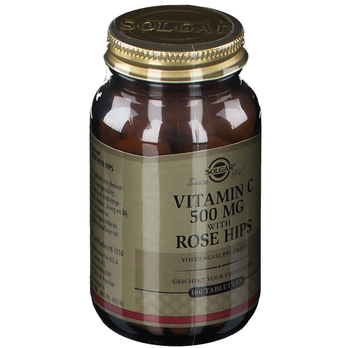 SOLGAR® Vitamin C With Rose 500Mg