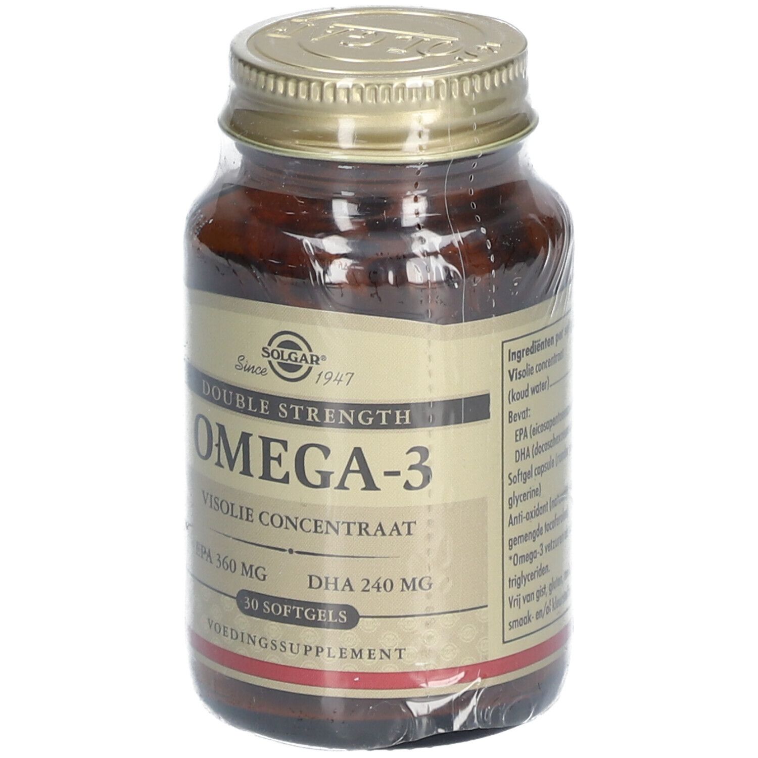 SOLGAR® Omega- 3 Double Strength