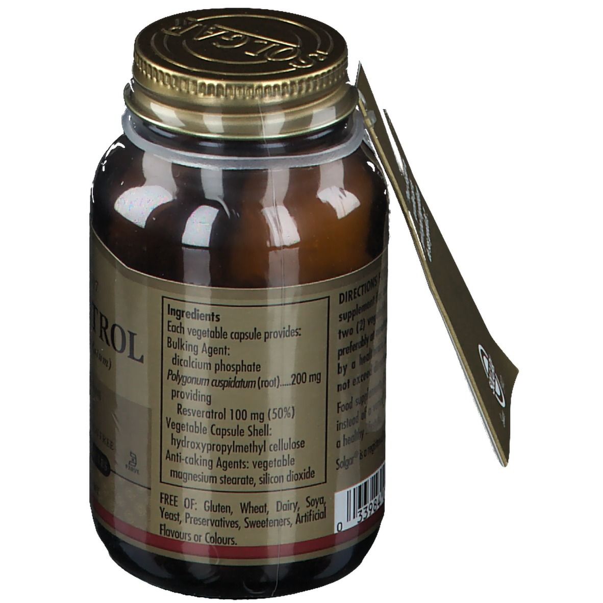 SOLGAR® Resveratrol Polygonum cuspidatum